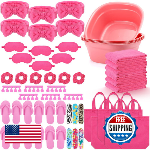Thiccywoov 54pcs kids foot spa - 54pcs,