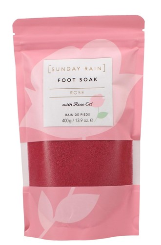 Sunday rain rose foot soak - sunday,
