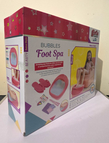Girl creator bubbles foot - girl's,