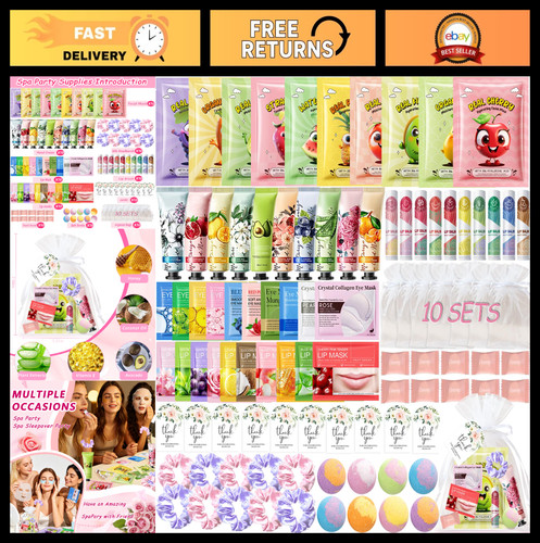 100pcs spa party - spa, supplies