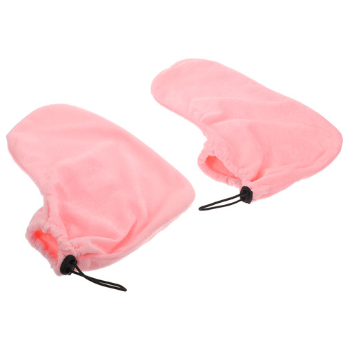 Reusable pink wax therapy foot - wax,